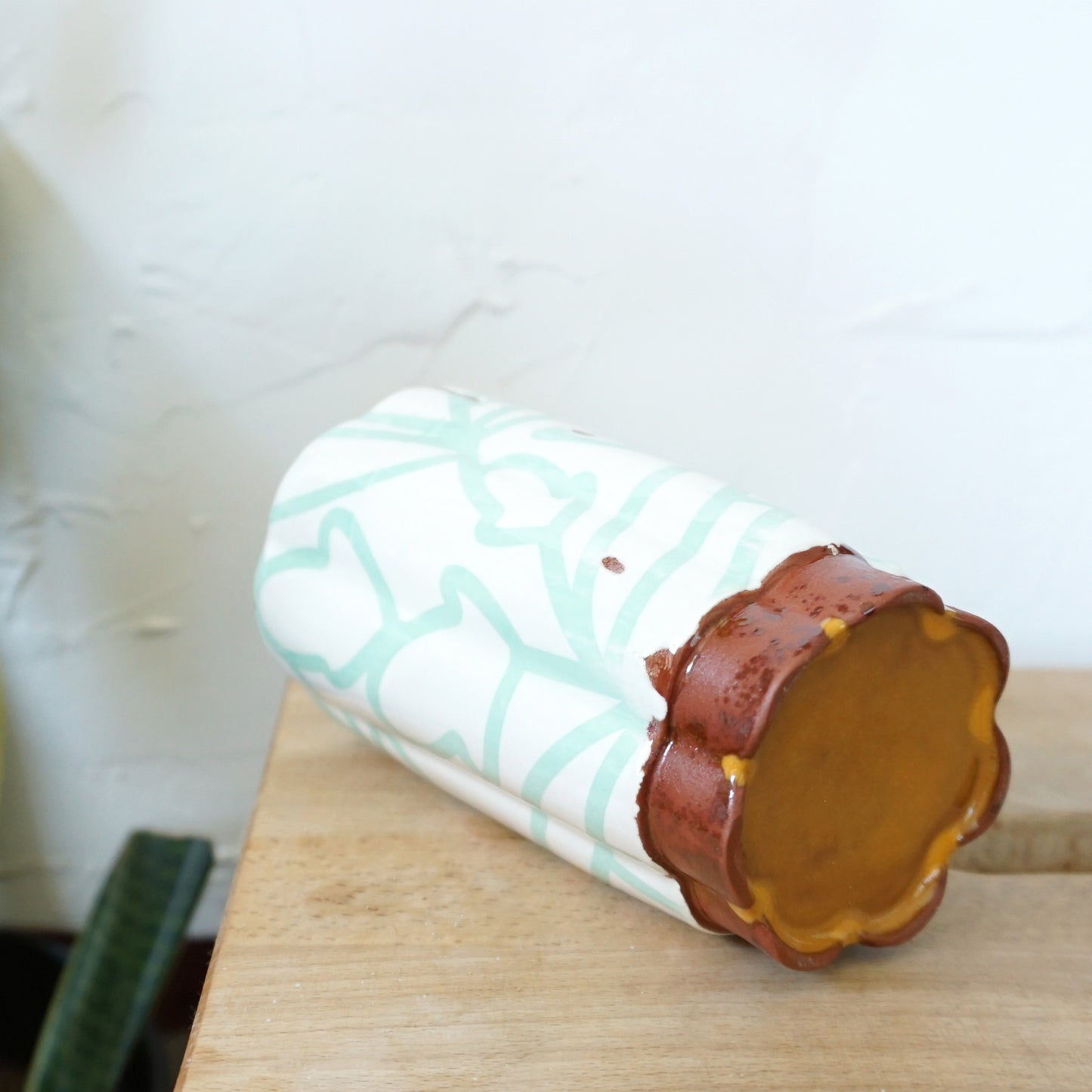 Bold Botanical Tumbler Cup Mint