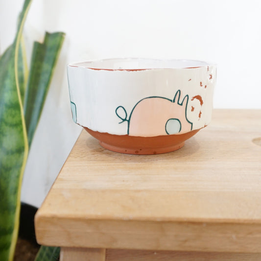 Animal Doodle Dip Bowl