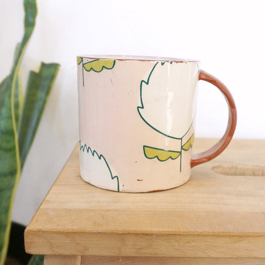 Protea Mug Pink