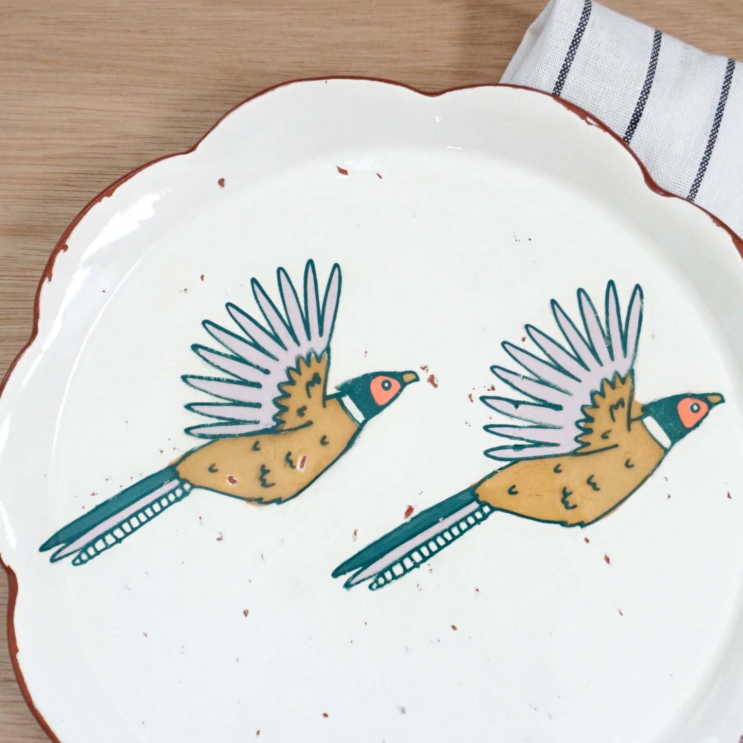 SALE - Pheasant Dinner Plate