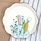 Turkey Meadow Dessert Plate