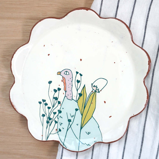 Turkey Meadow Salad Plate