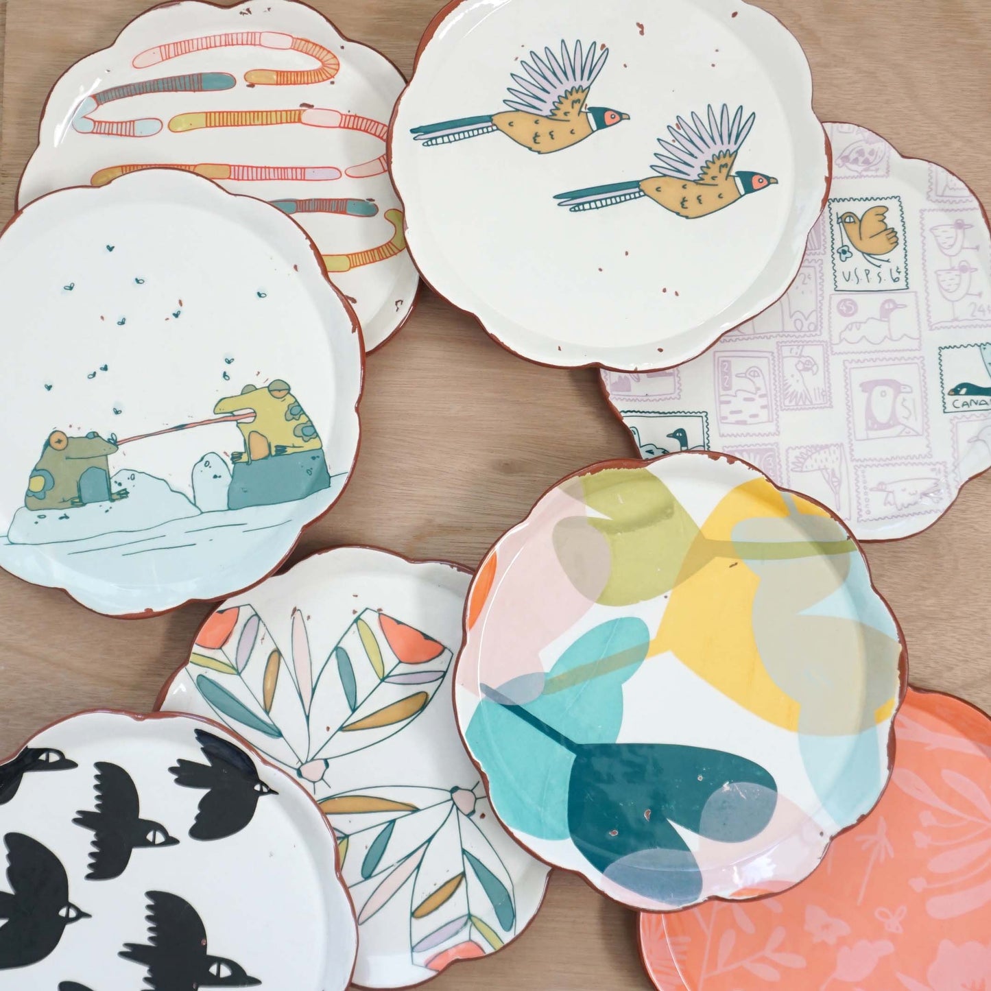 SALE: Worms Dinner Plate