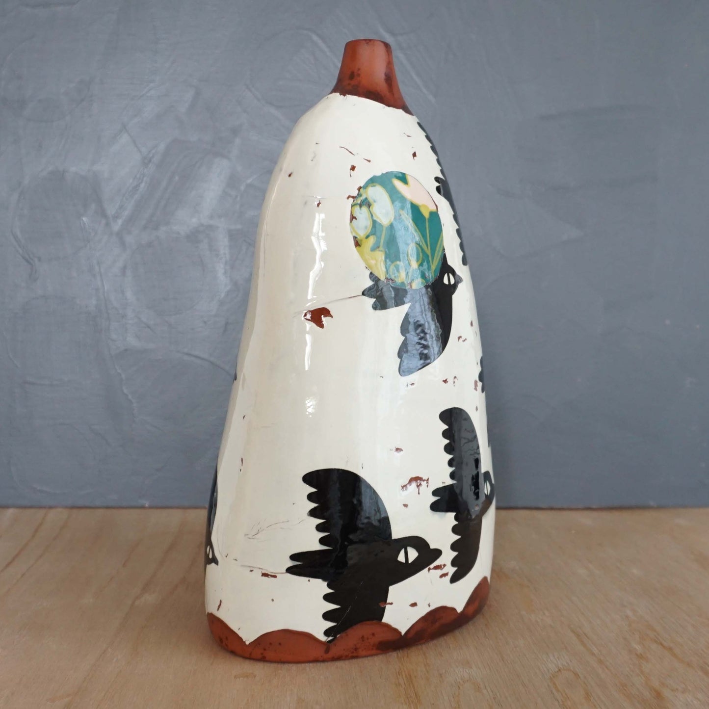 Black Birds Large Bottle