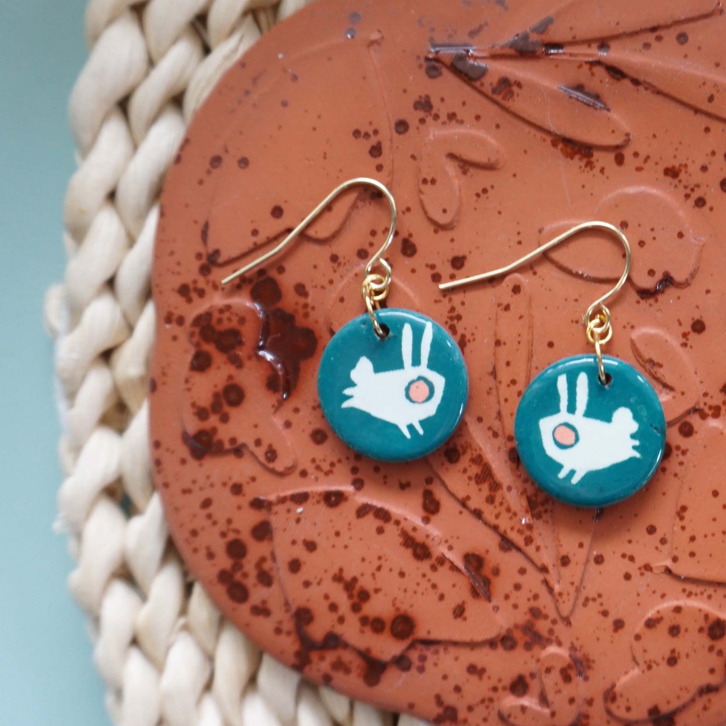 Bunny Dainty Dangle Earrings