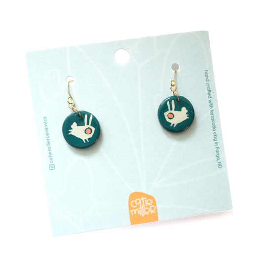 Bunny Dainty Dangle Earrings