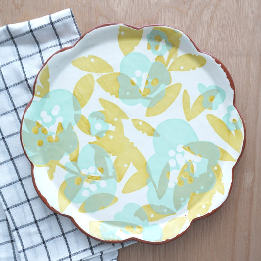 Joyleaf Dinner Plate Mint Chartreuse