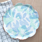 Joyleaf Dinner Plate Mint Periwinkle