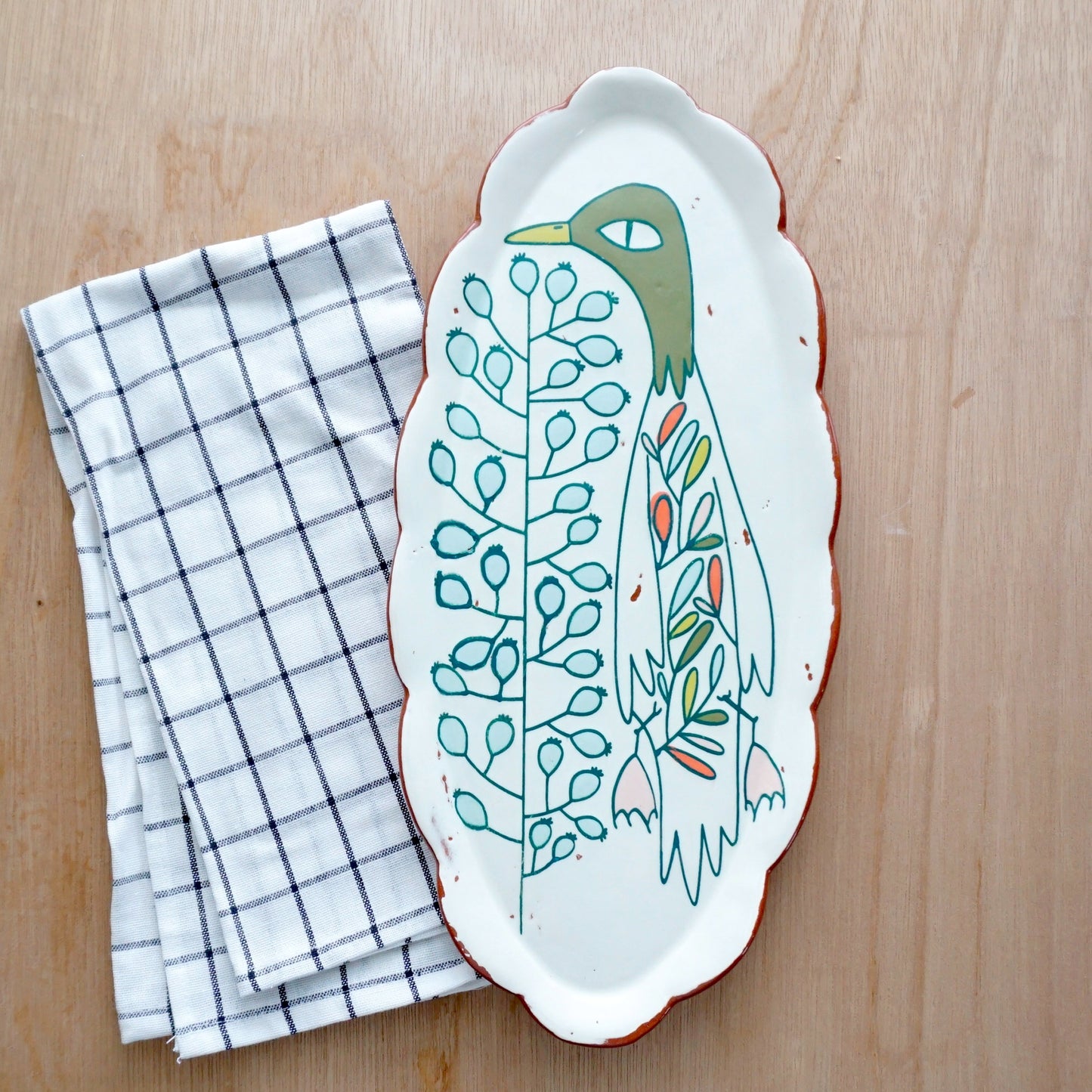 Duck Oval Platter
