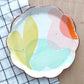 Sunlit Layers Dessert Plate