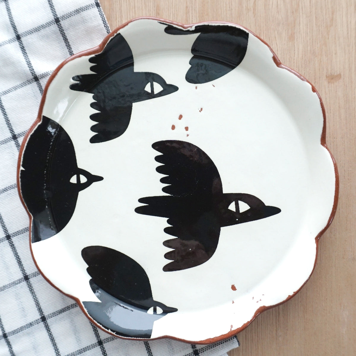 Flock Together Dessert Plate