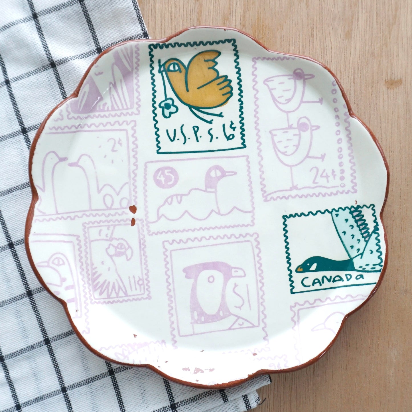 Duck Stamp Dessert Plate