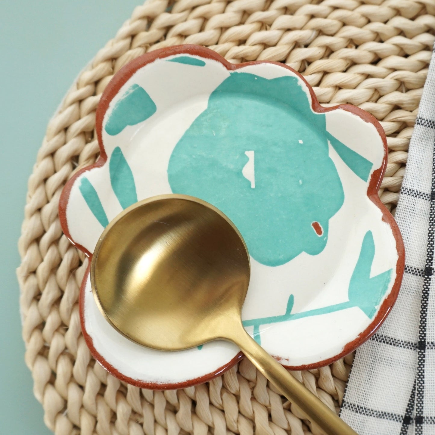 Scatterling Turquoise Spoon Rest