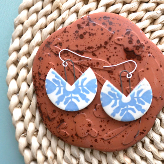 Whig Rose Dangle Earrings