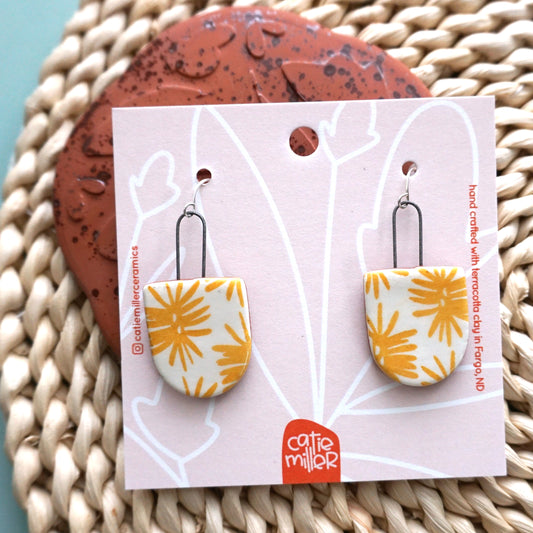 Burst Dangle Earrings