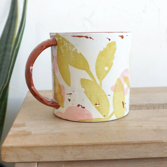 Joyleaf Mug Pink