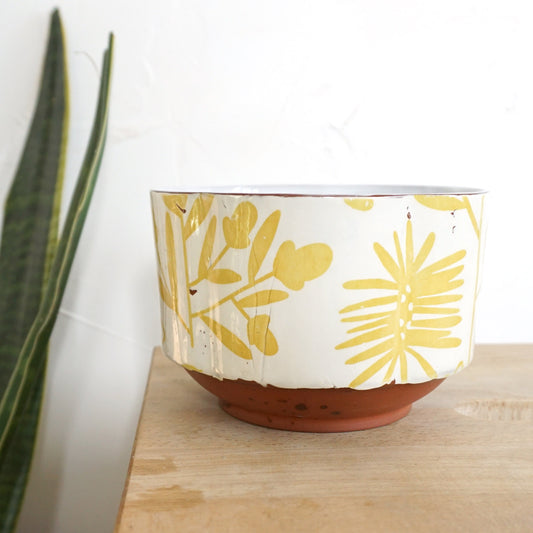 Scatterling Chartreuse Cereal Bowl