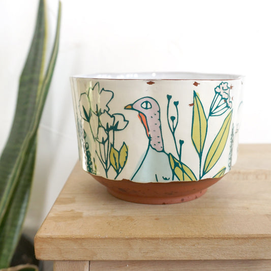 Turkey Meadow Cereal Bowl