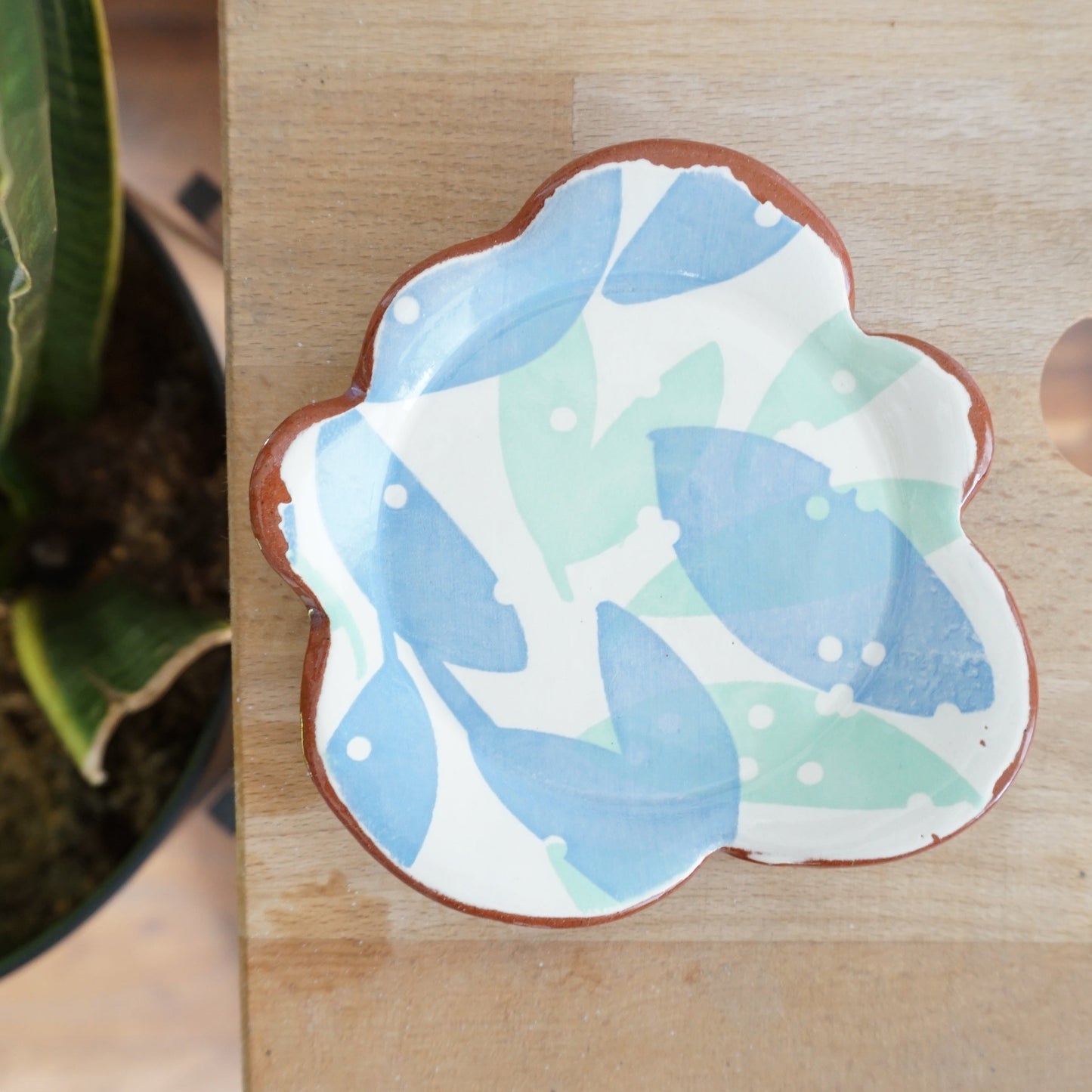 Joyleaf Blue Spoon Rest