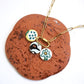 Multi-Charm Necklace: Loon Bloom