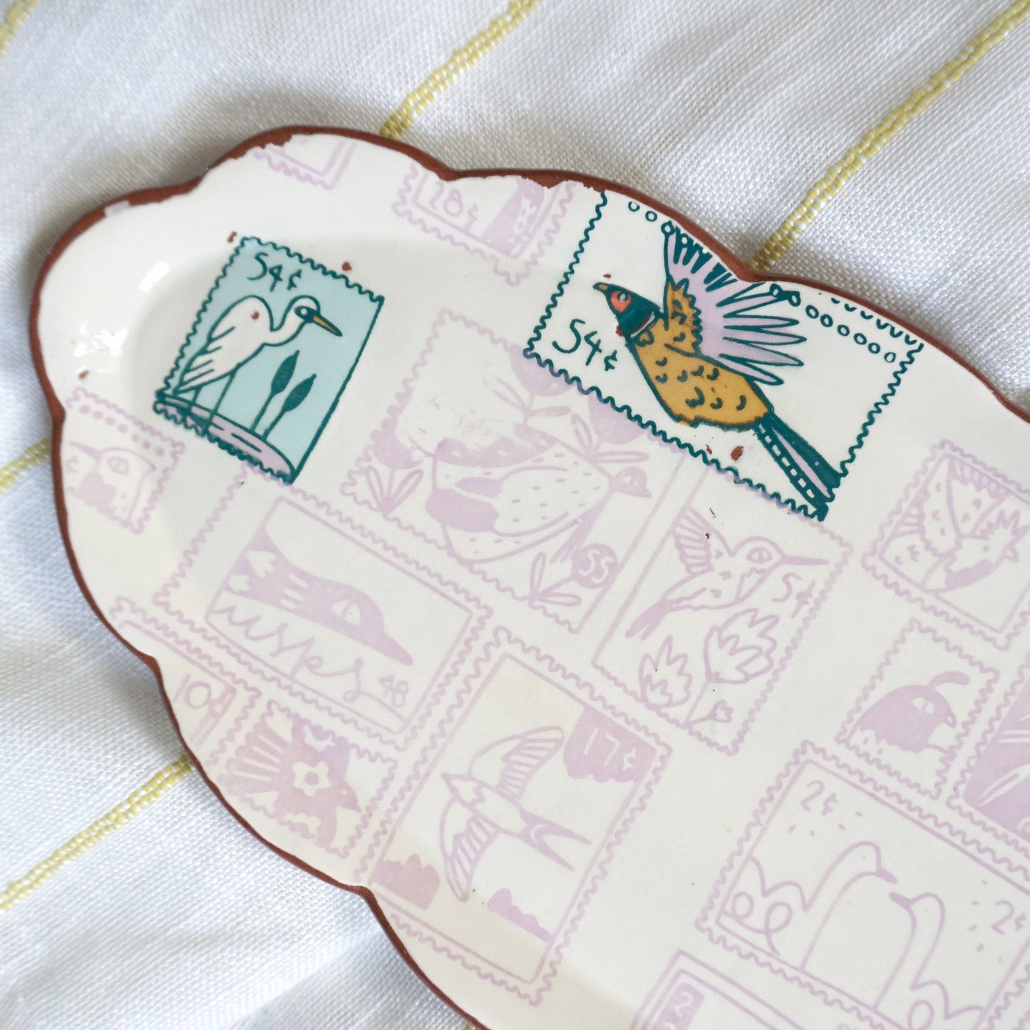 Duck Stamp Oval Platter