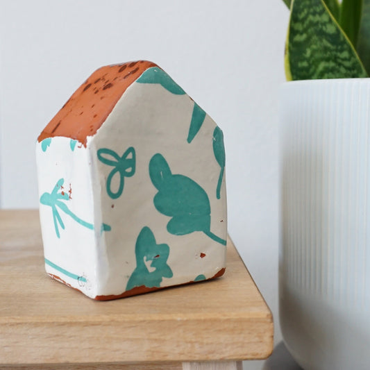 Scatterling Turquoise 3.625" House Sculpture