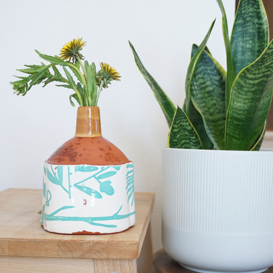 Scatterling Turquoise Vase