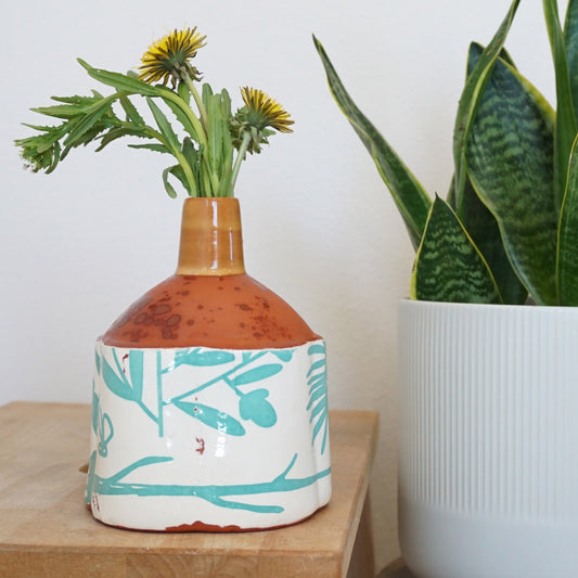 Scatterling Turquoise Vase