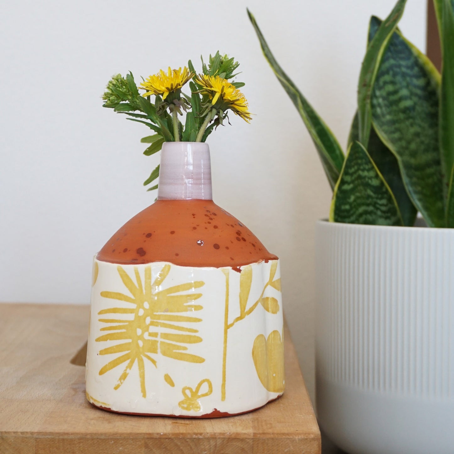 Scatterling Chartreuse Vase