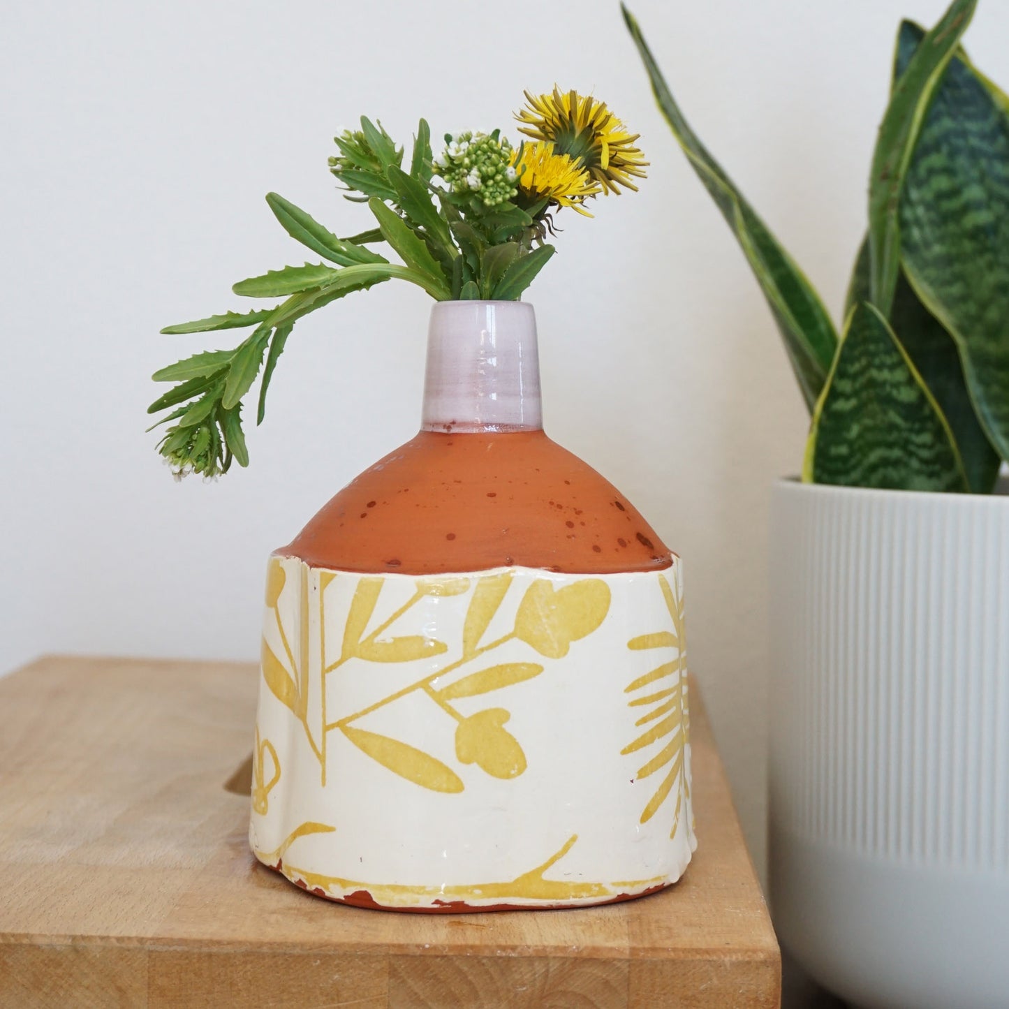 Scatterling Chartreuse Vase