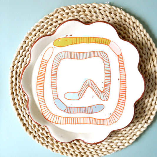 Worm Salad Plate