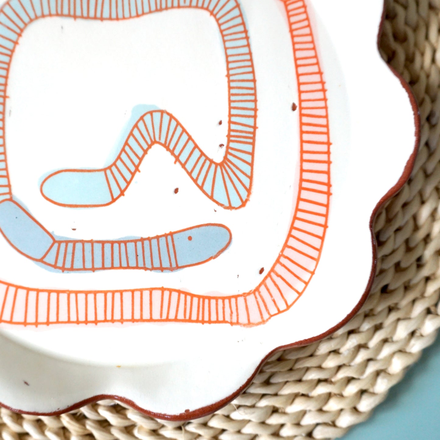 Worm Salad Plate