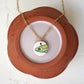 Charm Necklace Minnow Fish