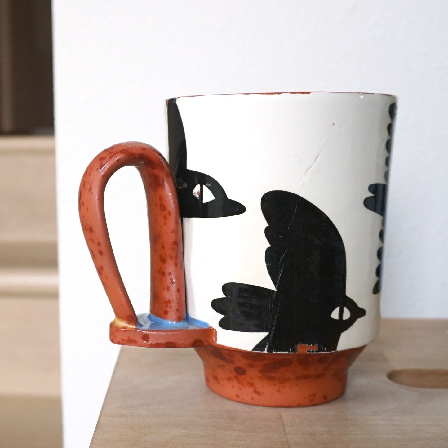 Flock Together Loop Handle Mug