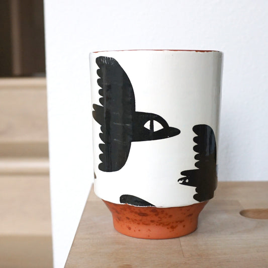 Flock Together Loop Handle Mug