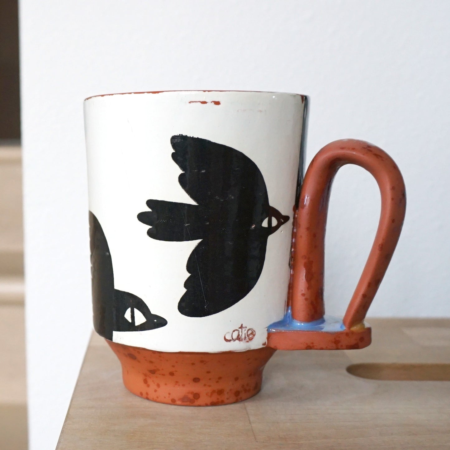 Flock Together Loop Handle Mug