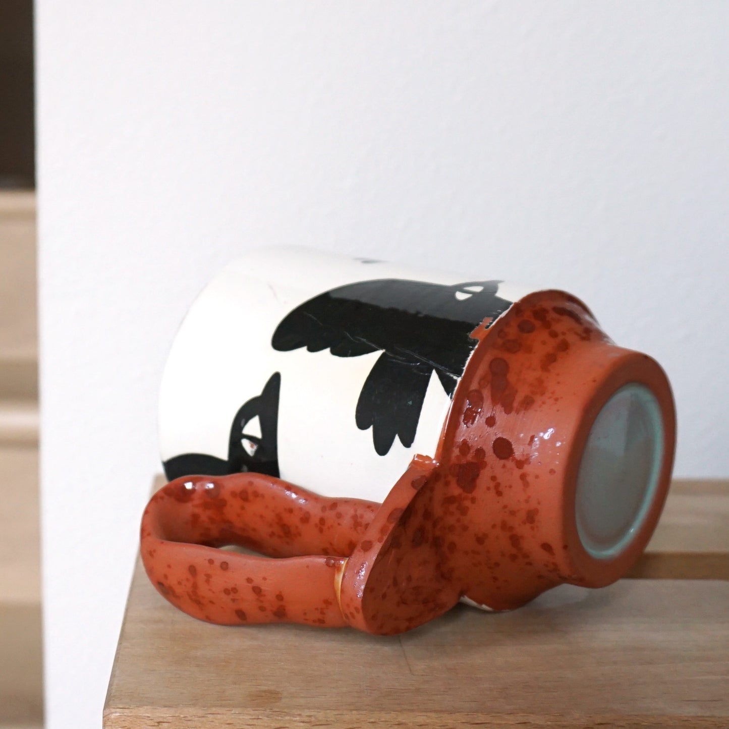 Flock Together Loop Handle Mug