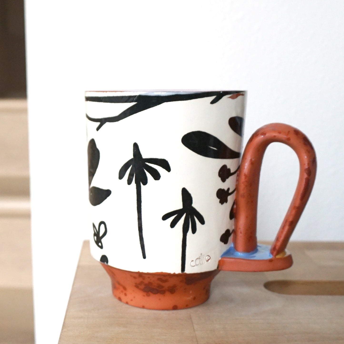 Scatterling Loop Handle Mug