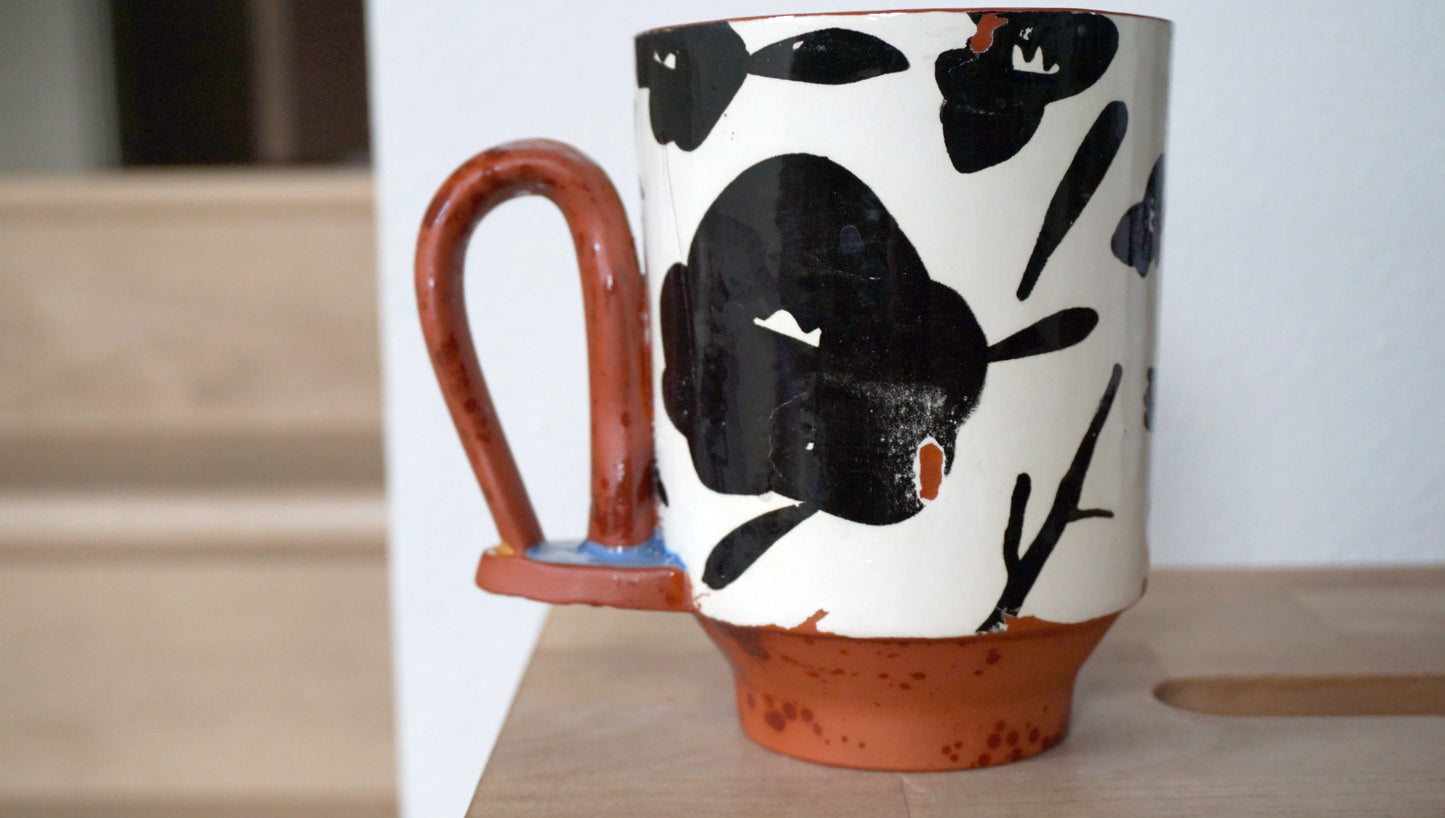 Scatterling Loop Handle Mug