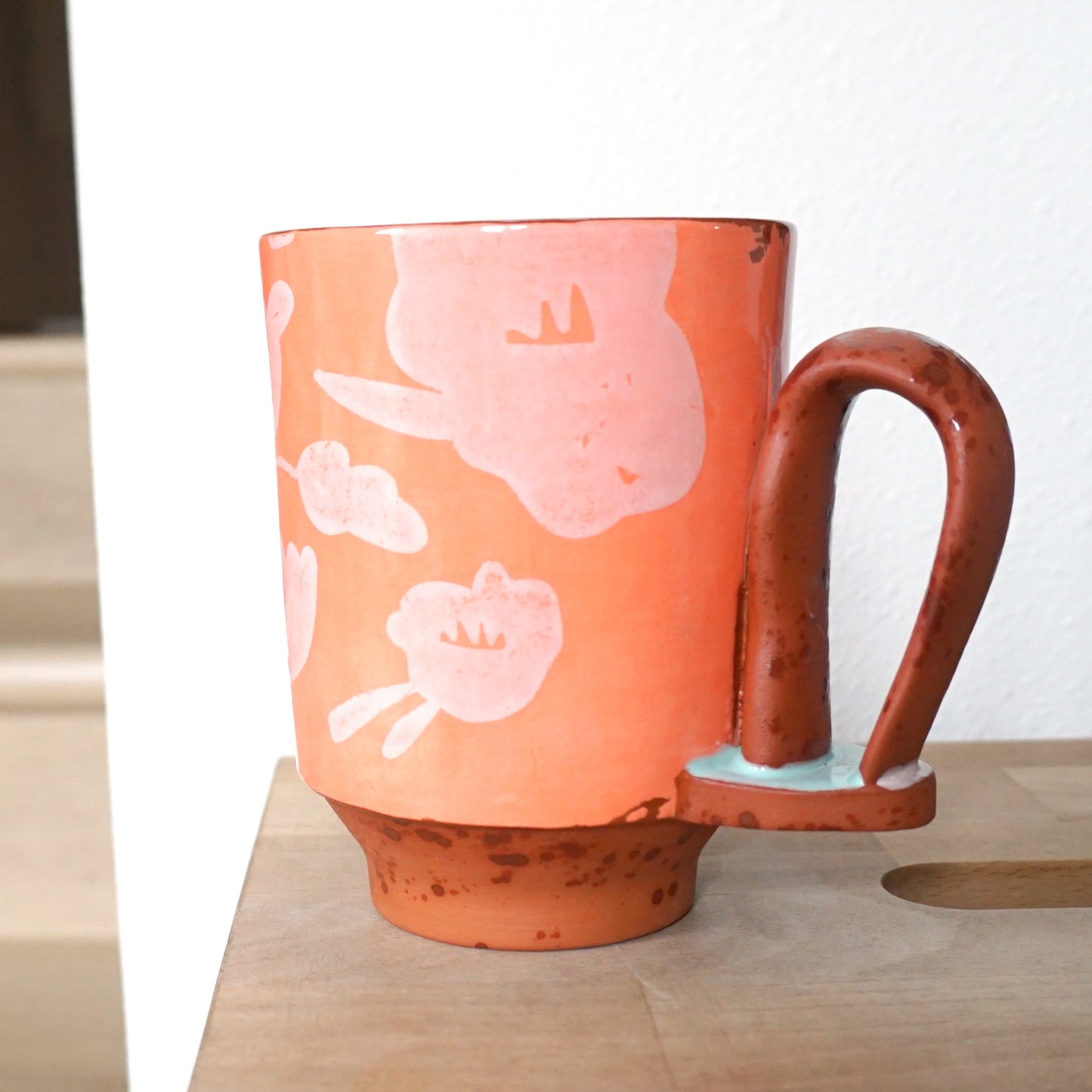 Scatterling Loop Handle Mug