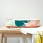 Sunlit Layers Oval Serving Bowl