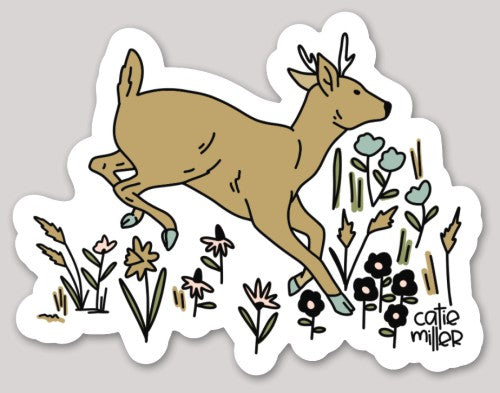 Deer Sticker