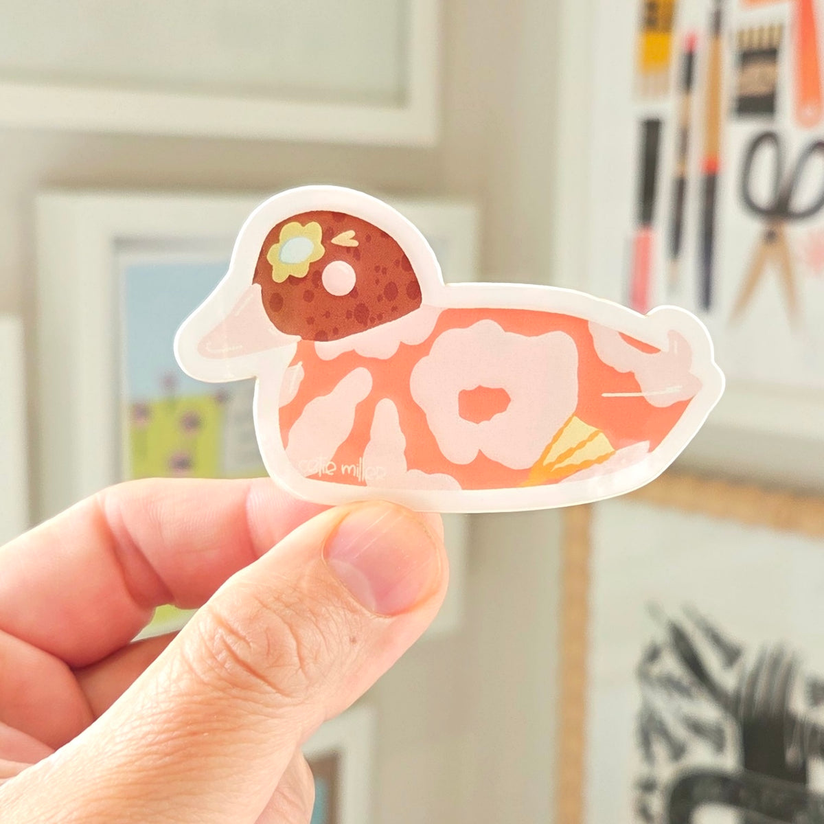 Duck Vinyl Sticker