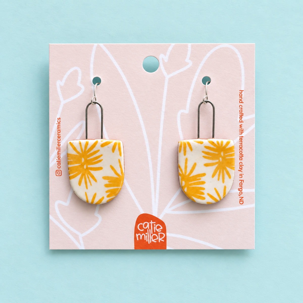 Burst Dangle Earrings