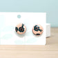 SALE CLOSEOUT - Ladybug Pink Stud Post Earring