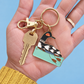 Loon Enamel Keychain