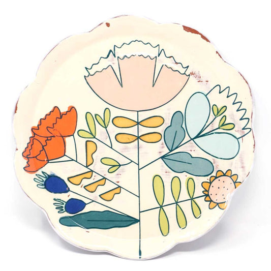 Bouquet Dinner Plate