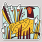 Pheasant Sticker