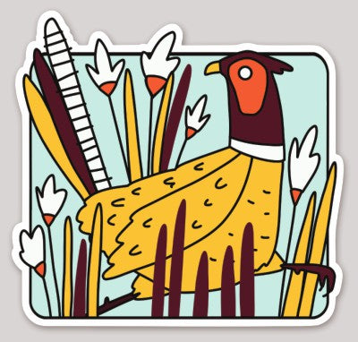 Pheasant Sticker