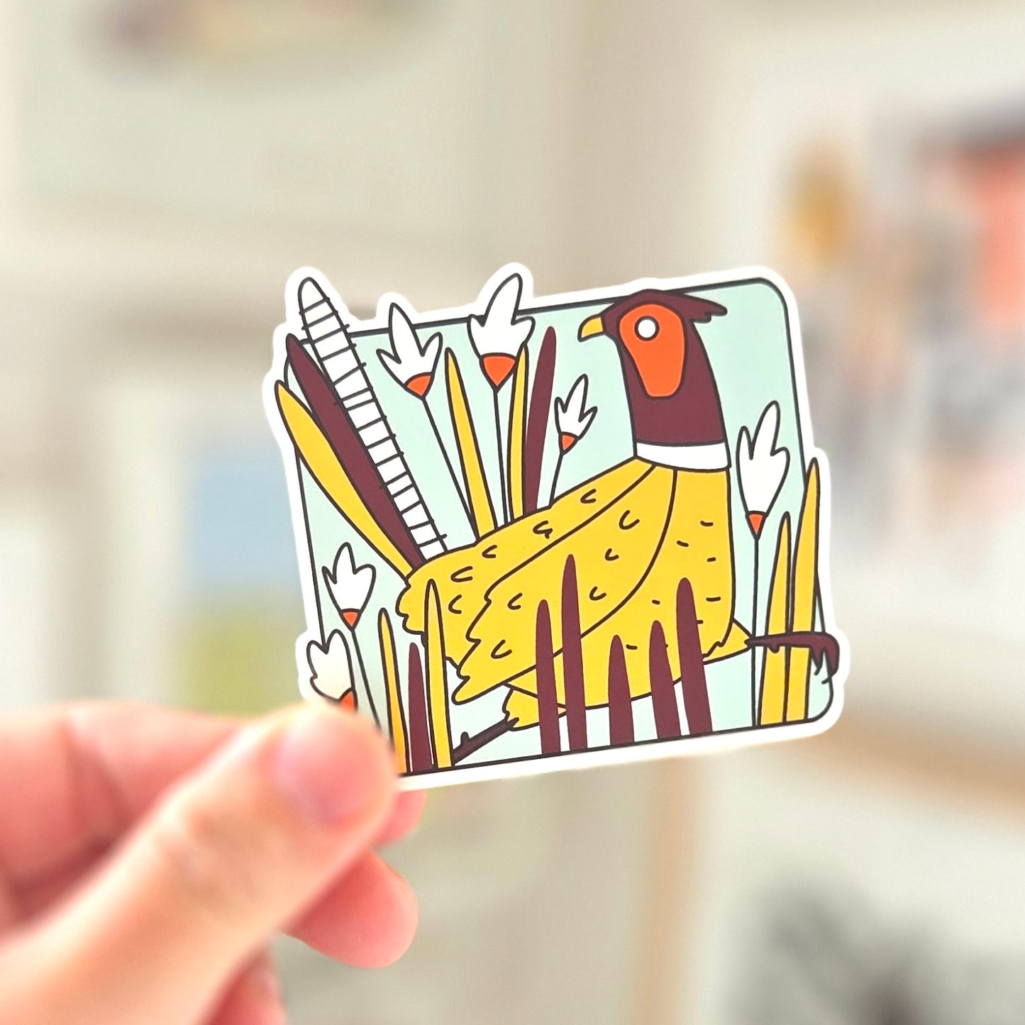 Pheasant Sticker